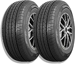 Set of 2 (Two) Travelstar UN99 All Season 195/60R15 88H All Season Radial Passenger Car Tire 195/60/15 - Includes Three-Year Road Hazard Warranty (Tire Only)