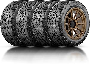 Set of 4 (FOUR) Mastertrack BADLANDS ATX 255/55R18 109V XL All-Season All-Terrain SUV Tires 255/55/18-Includes 3-Year Road Hazard Warranty & 5-Year Warranty (Tire Only)-UTQG 620AB