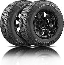 Set of 2 (TWO) Travelstar Ecopath AT All Terrain 275/55R20 113T SUV Radial Tire + Three-year Road Hazard Warranty Included 275/55/20